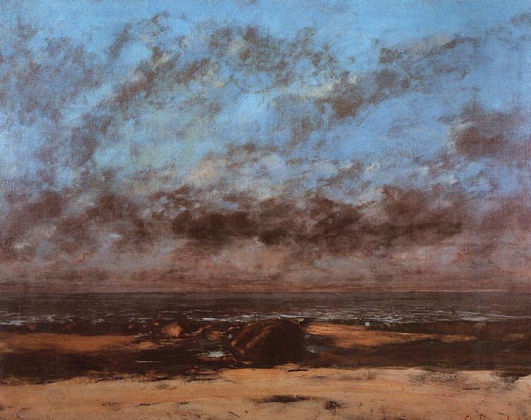 Gustave Courbet Low Tide known as Immensity China oil painting art